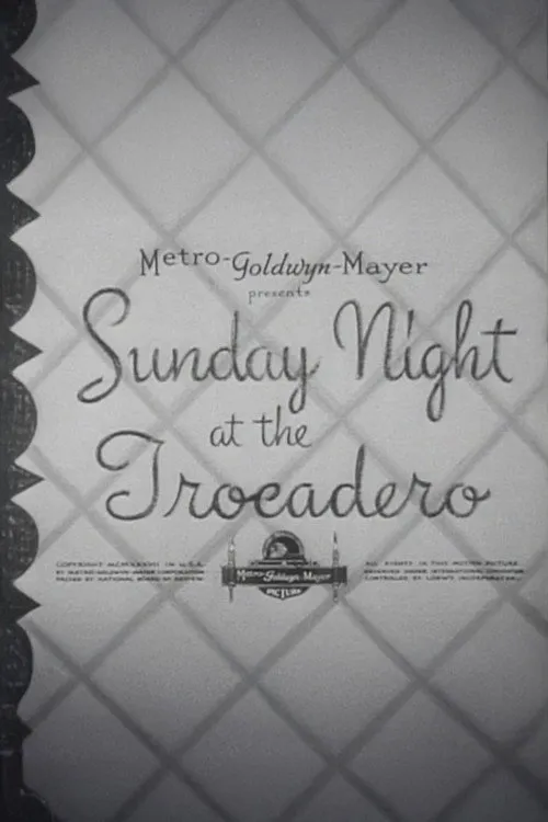 Sunday Night at the Trocadero