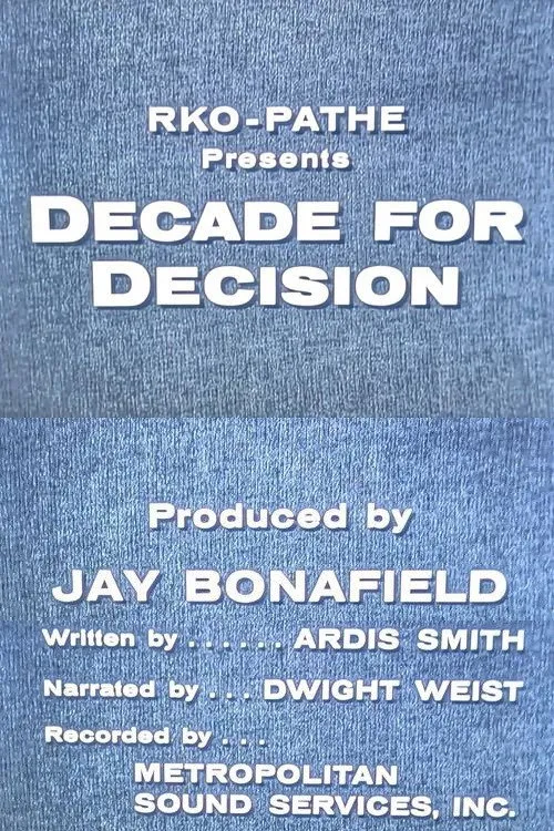 Decade for Decision
