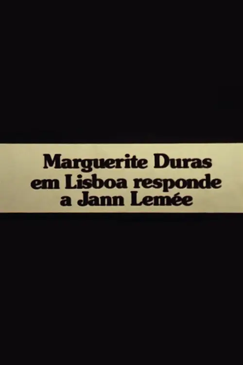 Mulher a Mulher: Interview with Marguerite Duras by Yann Lemée