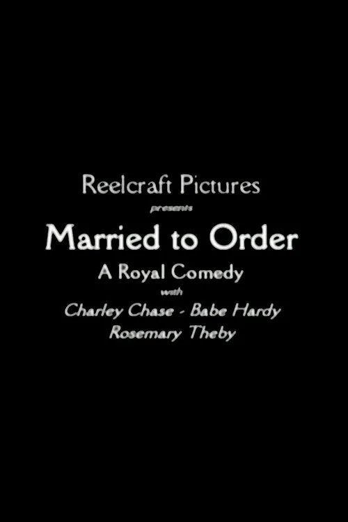 Married to Order